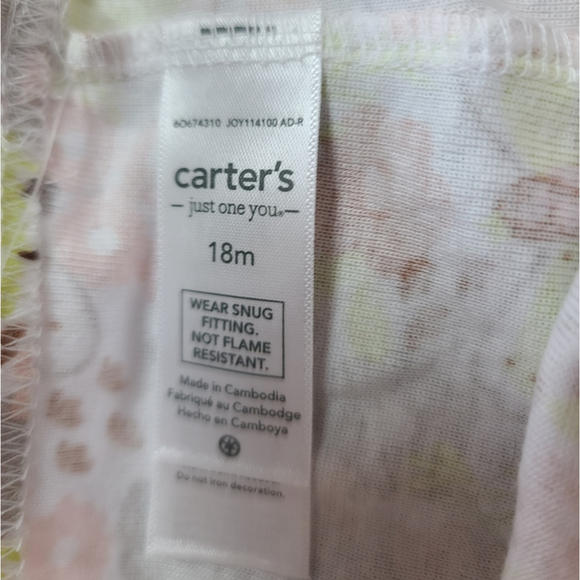 New Girls 18M Three-Piece Set Cat & Jack, Carters - Picture 10 of 11